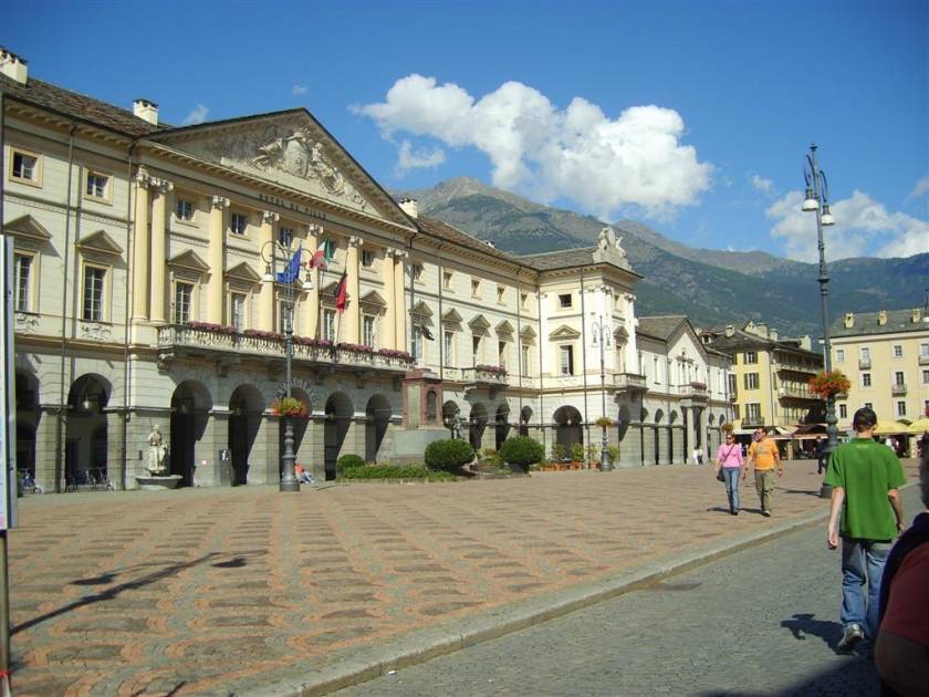 The Piazza, Aosta City